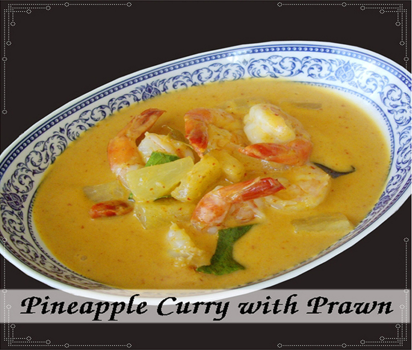 Pineapple Curry Prawn